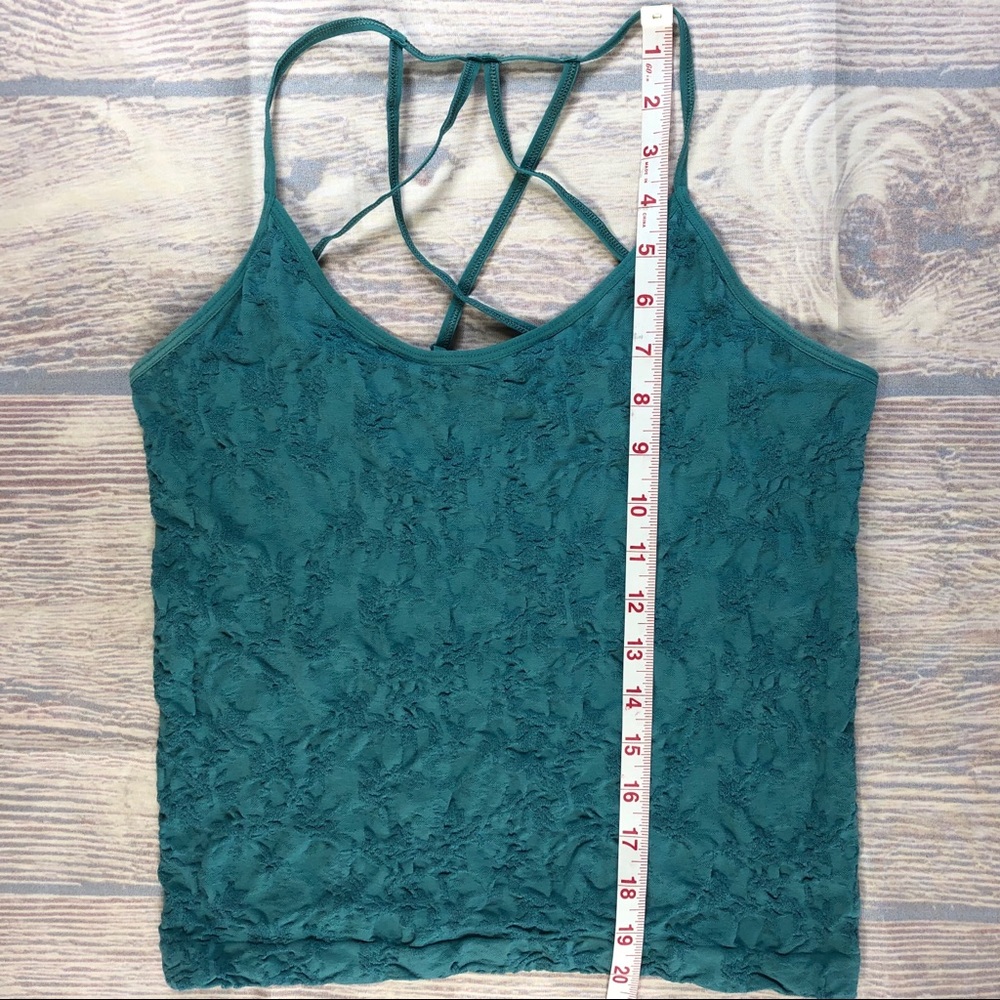 Anthropologie Teal Green Camisole Size Medium - Picture 7 of 10